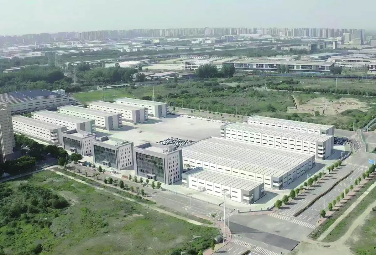 Chengdu logistics park aerial